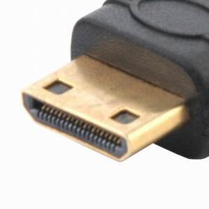 Ukázka micro HDMI konektoru