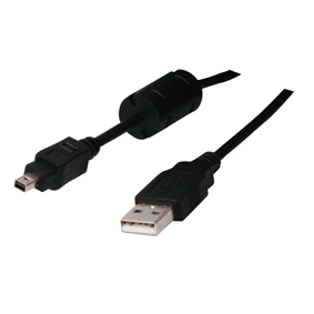 USB kabel USB A (M) - Mini-USB 4pin (M) FUJI